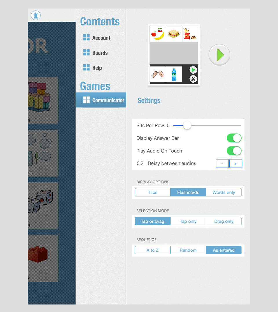 Communicator — Bitsboard | Flashcards & Mini-Games for Personalized Learning Hero Image
