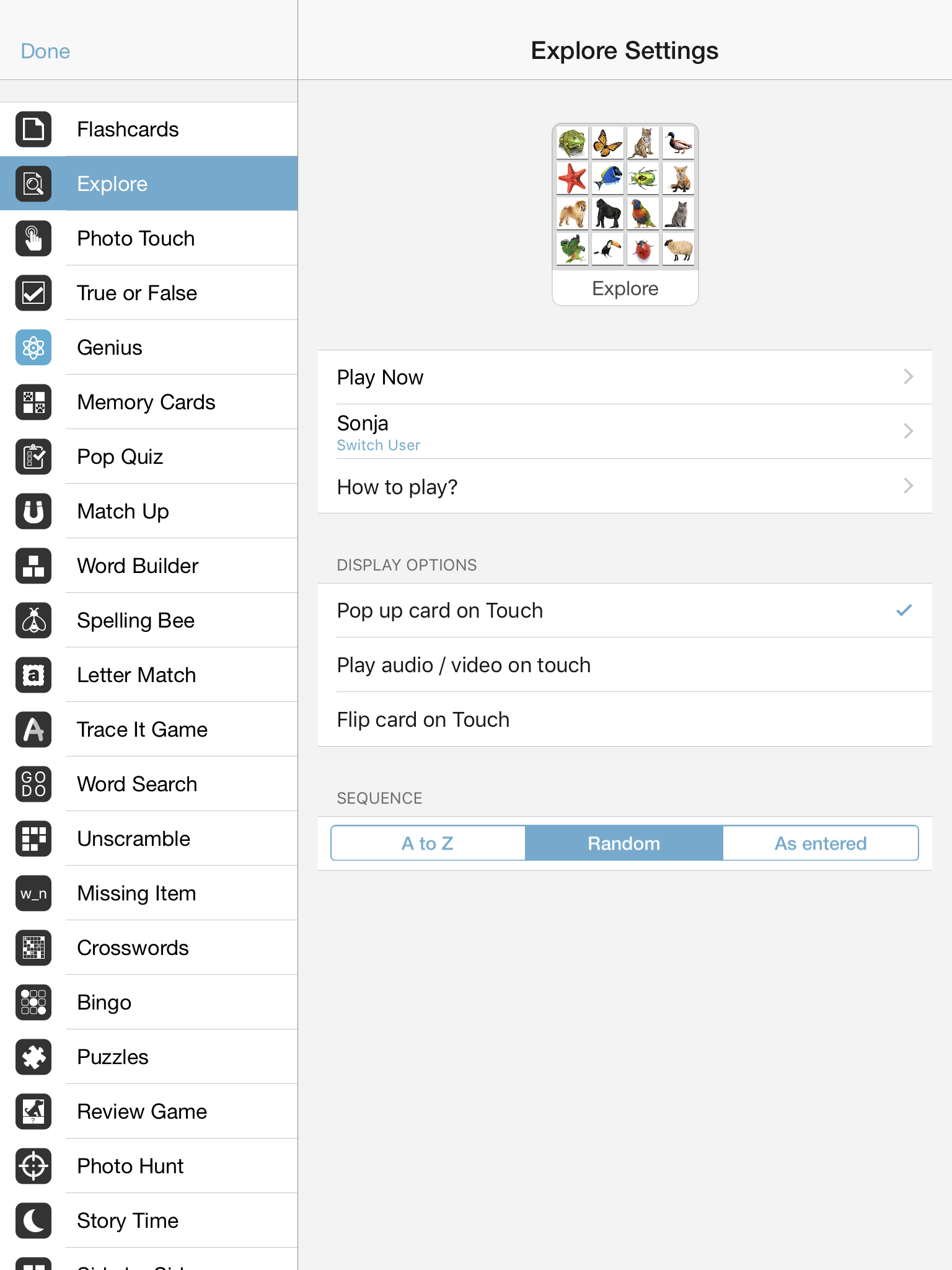 Explore: Lerninhalte frei entdecken Screenshot 1