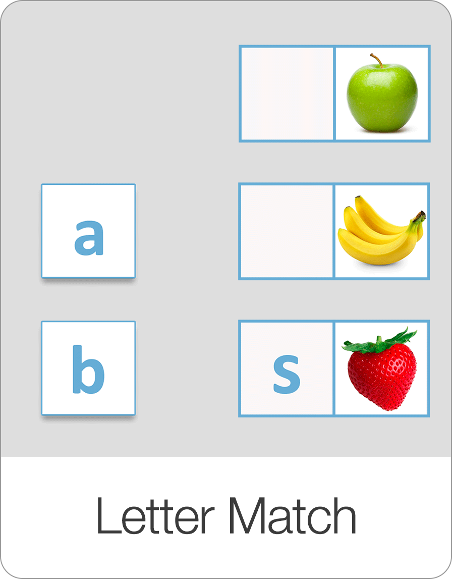 Letter Match: Buchstaben erkennen und zuordnen