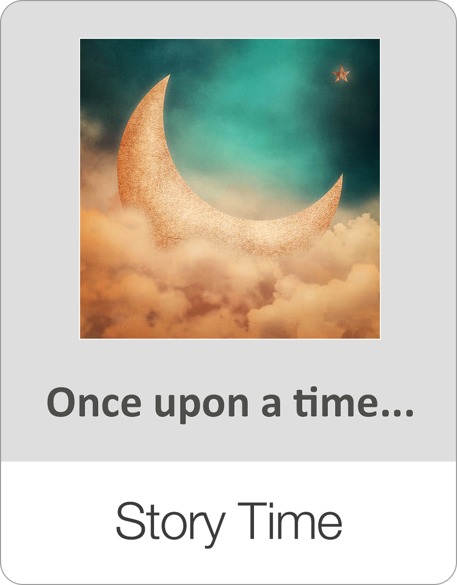 Story Time: Geschichten mit eigenen Bildern erzählen