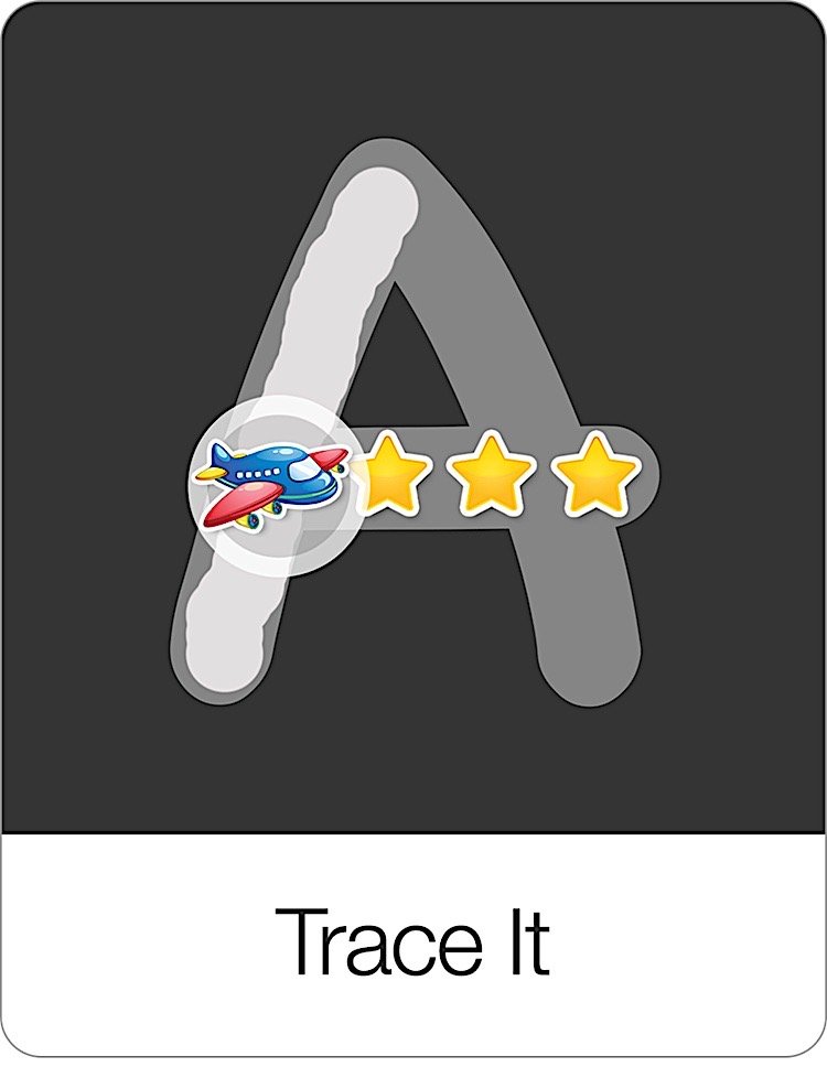 Letter Tracing Flashcards Game