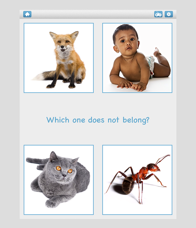 Odd One Out — Bitsboard | Flashcards & Mini-Games for Personalized Learning Hero Image