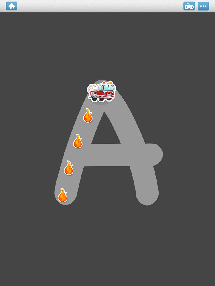 Trace It: Buchstaben und Zahlen nachfahren in Bitsboard