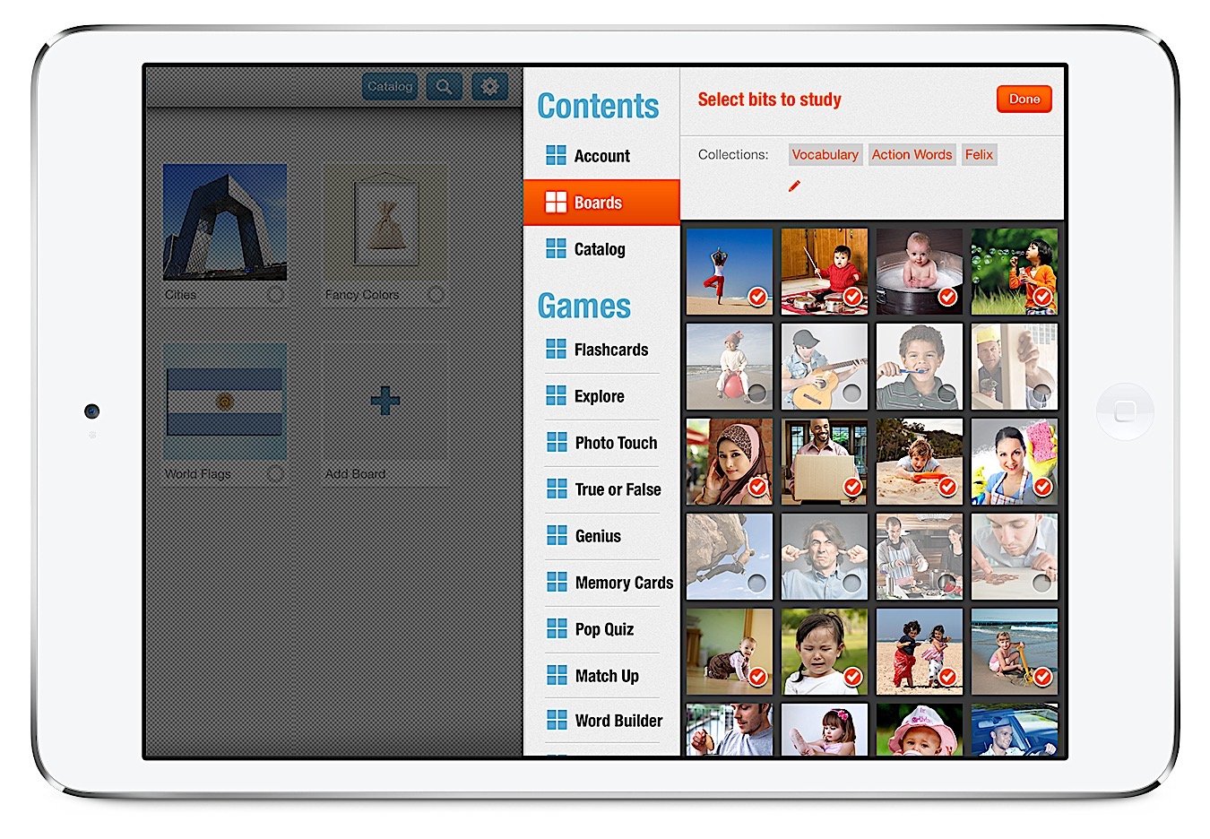 Bitsboard | Flashcards & Mini-Games for Personalized Learning Screenshot