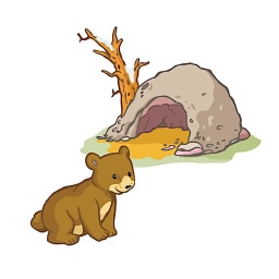 den picture for short e CVC word families practice
