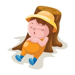 nap picture for short a CVC word families practice