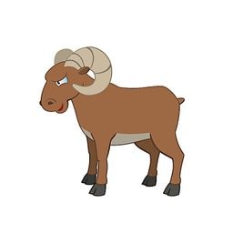ram picture for short a CVC word families practice