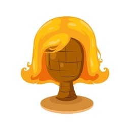 wig picture for short i CVC word families practice